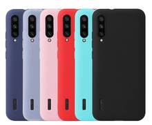 Capa macia fosca para smartphone, capinha traseira de silicone para xiaomi mi9 lite mi a1 a2 a3 lite mi 6 8 9 10 mi play note 3 note10 pro 2024 - compre barato