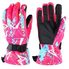Touch Screen Ski Gloves men women boy girl chidren Snowboard Gloves Motorcycle Winter Skiing Climbing Waterproof Snow Gloves 2024 - buy cheap