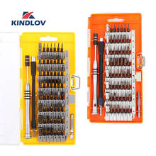 KINDLOV Screwdriver Set Magnetic 60 In 1 Destornillador BIt Kit Precision Torx Hex Phillips Screw Driver Multitools Hand Tools 2024 - buy cheap
