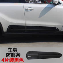 Car accessories ABS car body side moldings side door decoration for 2015 2016 2017 2018 Suzuki Vitara Car styling 2024 - buy cheap