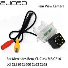 ZJCGO-cámara de visión nocturna de aparcamiento para coche, dispositivo de visión trasera, marcha atrás, CCD, para Mercedes Benz clase CL MB C216 LCI CL550 CL600 CL63 CL65 2024 - compra barato