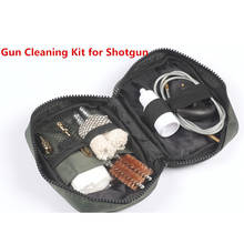 MIZUGIWA-Kit de limpieza de pistola, bolsa para escopeta, pistola, Rifle, varilla flexible, Mango en T, cepillo de latón, Punta ranurada 12GA 20GA .22 Cal .17 Cal 9mm 2024 - compra barato