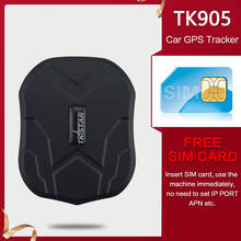 TK905 GPS автомобильный трекер с 5000 мАч 90 дней в режиме ожидания 2G GPS устройство слежения для автомобиля локатор с водонепроницаемым магнитом гео-забор 2024 - купить недорого