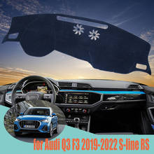 Коврик для приборной панели, коврик для приборной панели, защитный лист, коврик для Audi Q3 F3 2019-2022 S-line RS Styling 2024 - купить недорого