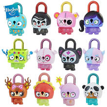 Original Hasbro Lockstars Cute Pet Anime Figures Collection Kids Toys for Children Animal Decorative Toy Models Backpack Pendant 2024 - buy cheap