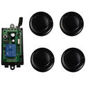 Relé universal dc 9v 12v 24v 10a, interruptor sem fio de controle remoto 1 ch e transmissor de circularidade rf, 315 / 433 mhz 2026 - compre barato