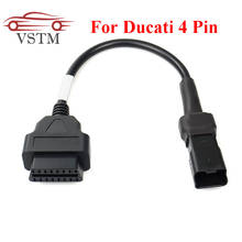 DCT-Ducati 4Pin connector OBD II cable CAN BUS diagnostic harness electronic cable of DCT motorcycle 2024 - buy cheap