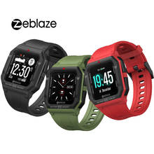 Original Zeblaze Ares Smart Watch Bluetooth Smartwatch 3 ATM Heart Rate Tracking 15Days Battery Life Watch For Android IOS Phone 2024 - buy cheap