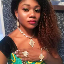 Fani Dubai-coloridas conjunto de joyas de oro para mujer, conjunto de joyería de cuentas africanas a la moda, accesorios de boda nigeriana, venta al por mayor 2024 - compra barato