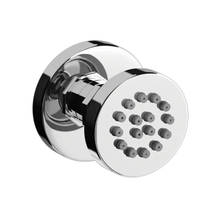 2" Brass Round Shower Body Jets, Wall Mounted Shower SPA Faucet Massage Sprayer Nozzle, Polished Chrome, 03-031B 2024 - buy cheap