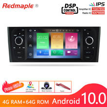 IPS Screen Android 10.0 Car Auto Radio GPS Navigation Multimedia Stereo For Fiat Grande Punto Linea 2006-2012 DVD Headunit 4G RA 2024 - buy cheap
