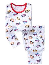 New Kids Cartoon Pajamas Set Boys Long Sleeve Sleepwear Spring Autumn Clothing Nightwear Baby Girl Lovely Pyjamas Suit 2 -7 Year 2024 - buy cheap