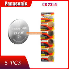 Panasonic-pilas de botón originales CR2354, 23MM x 5,4 MM, DL2354, ECR2354, GPCR2354, 3V, 5 unids/lote 2024 - compra barato