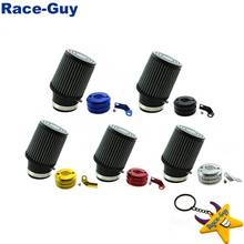 Filtro de ar e kit adaptador para motor honda 6.5 hp, clone gx160 gx200 go kart predator 212cc 2024 - compre barato