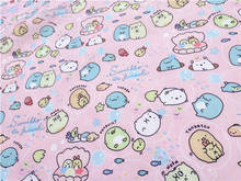 50*140CM Polyester Cotton Cartoon Printed Fabric HandMade DIY Dacron Skirt Clothing Fabric Sewing Quilting Fabrics For Patchwork 2024 - buy cheap