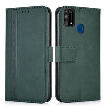 Funda de cuero para Samsung Galaxy M31 M 31 SM-M315F, carcasa trasera, abatible, SM-M315FDS 2024 - compra barato