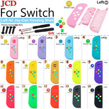 JCD-funda carcasa izquierda para Joy-Con para Nintendo Switch NS, carcasa para mando izquierdo para Joy-Con 2024 - compra barato