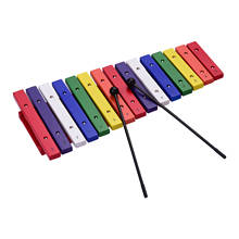 ammoon 15 Keys Xylophone Colorful Musical Percussion Instrument Early Education Instrument for Music Sense Development 2024 - buy cheap