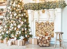 Mehofond Christmas Photography Backdrop Christmas Decoration Photo Background Birthday Party Backdrop Photocall Photo Studio 2024 - buy cheap