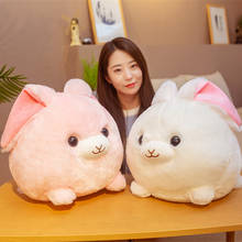 30/35cm Cute Angora Rabbit Plush Toy Fat Round Stuffed Animal Bunny Doll Kawaii Baby Accompany Sleep Pillow Lovely Gift For Kids 2024 - buy cheap