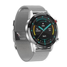 Reloj inteligente deportivo resistente al agua IP68 para hombre, pulsera con llamadas, Bluetooth, ECG, PPG, control del ritmo cardíaco y de la presión sanguínea, Android e IOS, 2020 2024 - compra barato