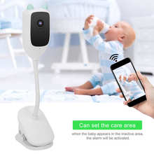 Monitor de bebé Wifi 1080P con detección de movimiento y temperatura, visión nocturna, Audio bidireccional, CCTV para el hogar, 100-240V 2024 - compra barato