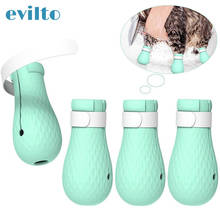 evilto Silicone Cat Paw Protector for Bath Soft Adjustable Anti-scratch Bite Shoes Boots Cat Grooming Supplies Pet Cat Claw Cap 2024 - buy cheap