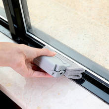 Janela escova de limpeza janela sulco pano de limpeza janelas slot cleaner escova para vidro lacuna porta chão ferramentas de limpeza do agregado familiar 2024 - compre barato