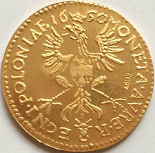 24K gold-plated 1650 russian coins copy 2024 - buy cheap