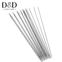 5Pcs/set Stainless Steel Knitting Needles 20cm Double Pointed Crochet Hooks Sweater Needle For Scarves DIY Knitting Tools 2024 - buy cheap