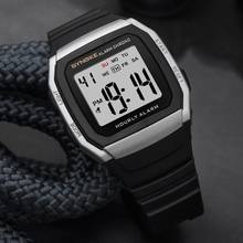 Synoke relógio de pulso digital masculino unissex, esportivo com alarme, à prova d'água, eletrônico e digital 2024 - compre barato
