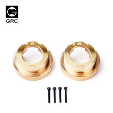 GRC-1 par de piezas de mejora trx4, puente lateral contrapeso primario G2 123g, bloque de cobre de dirección contrapeso de latón 2024 - compra barato