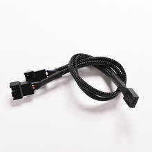 1PC 4 Pin PWM Splitter 4Pin PWM Female To 3/4 Pin PWM Adapter Cable For Computer CPU Case Fan Sleeved Power Cable 2024 - buy cheap