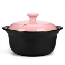 Casserole High Temperature Health Soup Pot Korean Style Color Cover Wide Mouth Soup Pot Open Fire Casserole Household Shallow 2024 - buy cheap