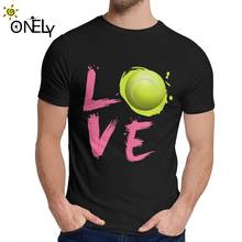 Man's Tee Shirt Tennis Pickleball Team  Love Sport Good Cotton Graphic Man's O-neck Hip Hop T-shirt 2024 - buy cheap