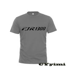 Для Yamaha FJR1300 FJR 1300 футболка для мужчин новая футболка с логотипом 100% хлопковые летние футболки с короткими рукавами и круглым вырезом футболки для девочек 2024 - купить недорого