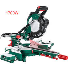 1700W 8 Inch Tie Rod Miter Saw Electric Compound High Precision Sliding Push Miter Saw Woodworking Aluminum Cutting Machine 220V 2024 - buy cheap