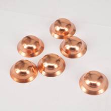 10 pçs 1/4 "3/8" 1/2 "5/8" 3/4 "7/8" cobre queimado tampa final parar fim alimentação tubo tampão ar condicionado equipamentos de refrigeração geladeira