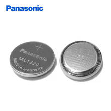 4pcs/lot Panasonic ML1220 3V ML 1220 Rechargeable CMOS RTC BIOS Back Up Battery Cell Button Coin Batteries 2024 - buy cheap