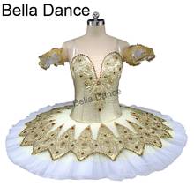 Women Gold Classical Ballet Tutu Dress Girls Gold Professional Ballet Tutu White Tutu For Classic Ballet Kids BT9132D 2024 - buy cheap