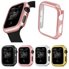 Capa para apple watch, capa com borda dura de plástico, 40mm, 44mm, para iwatch série 5 e 4 2024 - compre barato