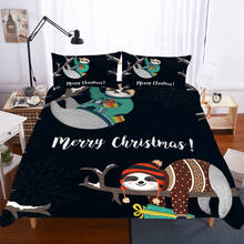 Bedclothes Wholesale Superking Bedding Merry Christmas Bedding Set 200x200 Lovely Bear New Year Decorations Duvet Cover Set 3pcs 2024 - buy cheap