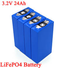 3.2V 24Ah battery pack LiFePO4 phosphate Large capacity 24000mAh Motorcycle Electric Car motor batteries modification 2024 - buy cheap