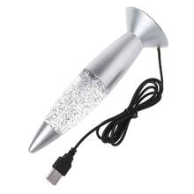 3D Rocket Multi Color Changing Lava Lamp RGB LED Glitter Night Light Gift  2024 - buy cheap