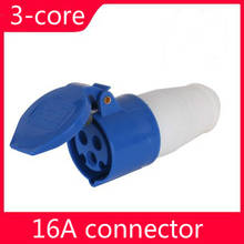 Conector eléctrico 16A 3P/4P/5P IP44 impermeable macho hembra, conexión de alimentación, enchufe Industrial 2024 - compra barato