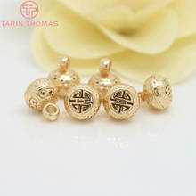 4PCS 10x12MM 24K Champagne Gold Color Plated Brass Buddha Charms Pendants High Quality Diy Jewelry Accessories 2024 - buy cheap