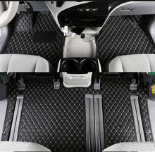 leather car floor mats for toyota sienna 2019 2018 2004 2016 2015 2011 2012 2013 2017 interior accessories XL30 carpet 2024 - buy cheap