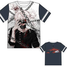 Anime Tokyo Ghoul Men's Print T-Shirt Kaneki Ken Teenager Modal O-Neck Casual Short Sleeve Streetwear Sports tshirt Tees Gift 2024 - buy cheap