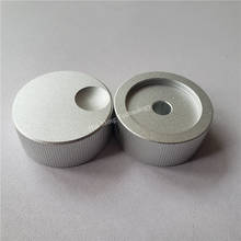 2pcs high quality aluminum knob solid potentiometer knob 32*13*6mm custom Volume potentiometer knob for HI-FI amplifier 2024 - buy cheap