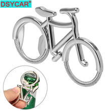 DSYCAR  1Pcs Bicycle Metal Beer Bottle Opener Cute key rings for Bike Lover Wedding Anniversary Party Gift Bike keychain 2024 - buy cheap